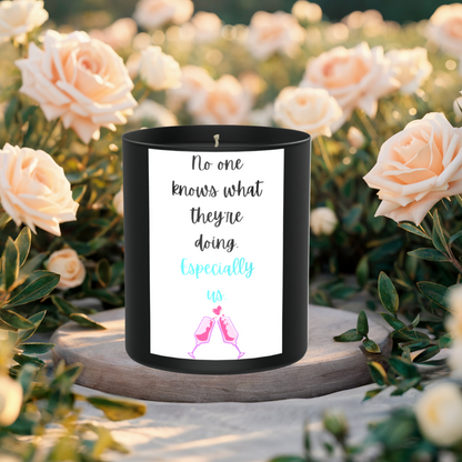 Humour Friendship 200g Black Candle ‘Dark Noir’