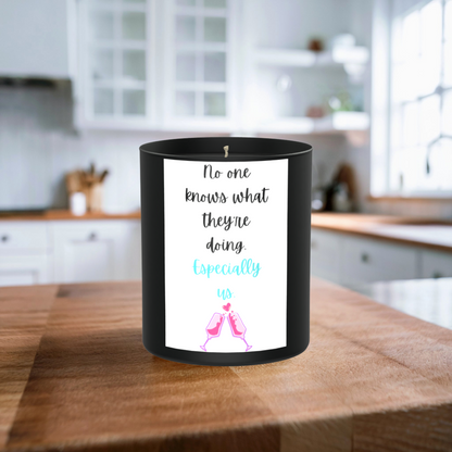 Humour Friendship 200g Black Candle ‘Dark Noir’