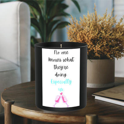 Humour Friendship 200g Black Candle ‘Dark Noir’