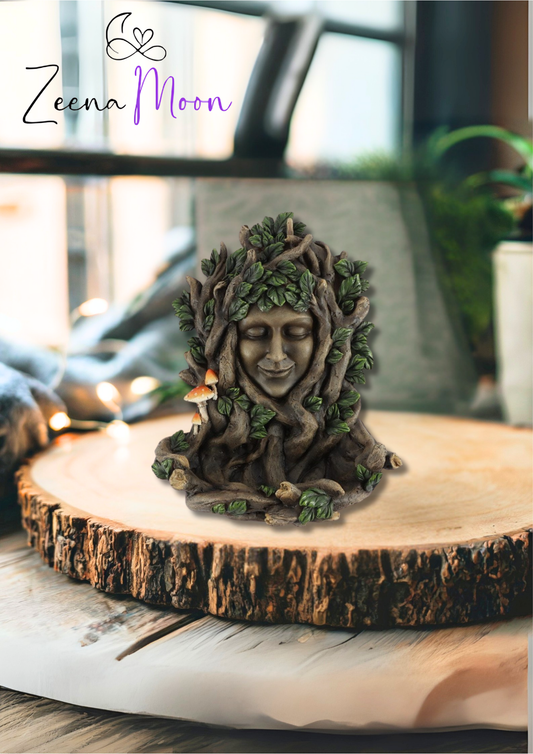 Green Goddess Bird Feeder Hanging Plaque