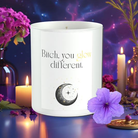 Glow Different 200g White candle ‘Sandy Bay'
