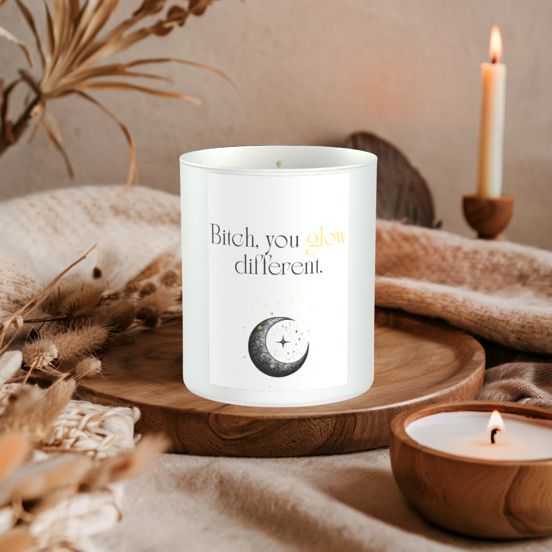 Glow Different 200g White candle ‘Sandy Bay'