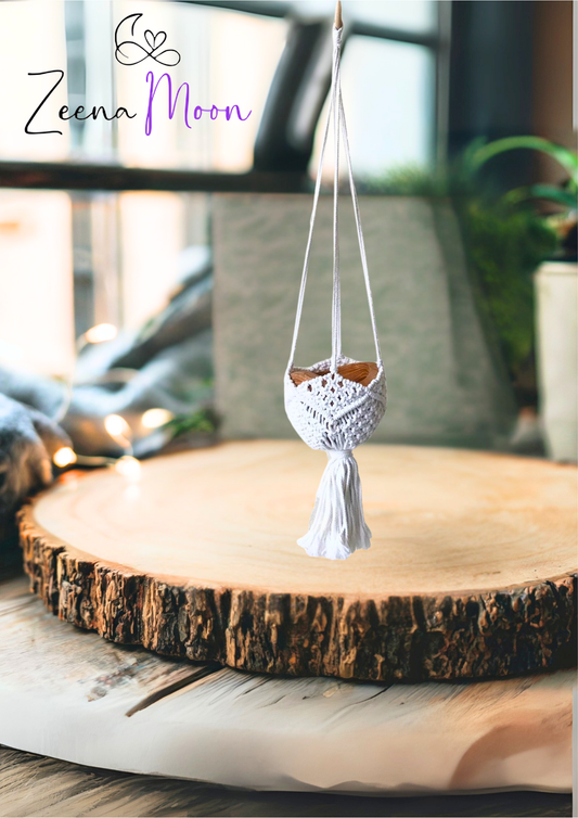 Macrame Pot Holder Decorative - Natural