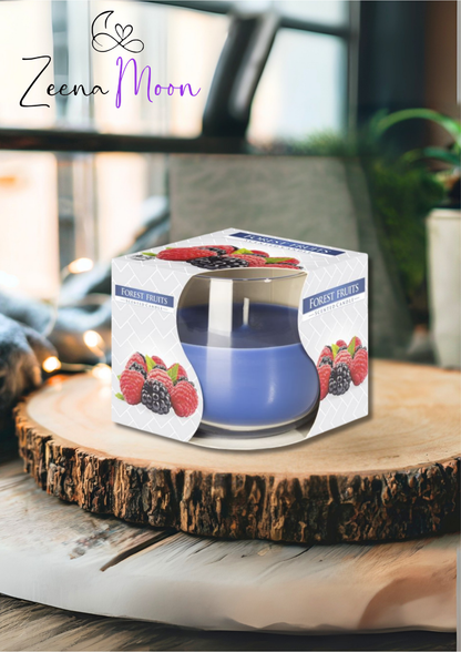 Scented Glass Jar Candle - Forest Fruits