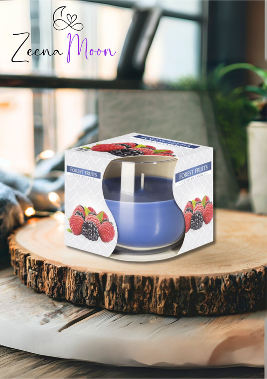 Scented Glass Jar Candle - Forest Fruits