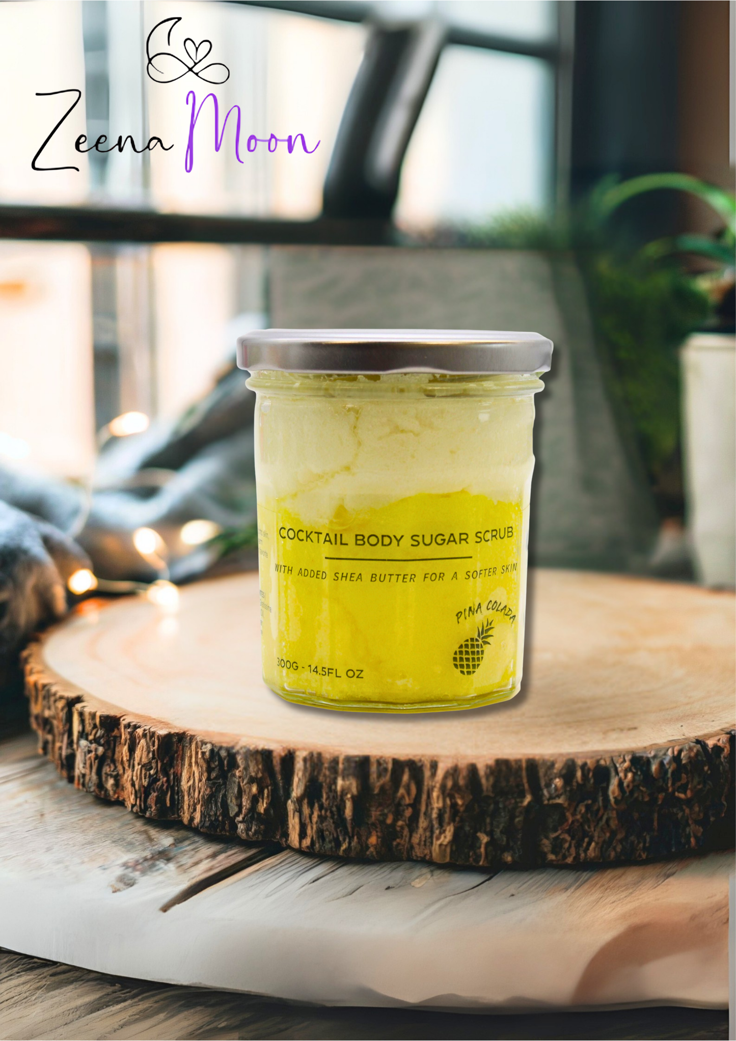 Fragranced Sugar Body Scrub - Pinacolada 300g