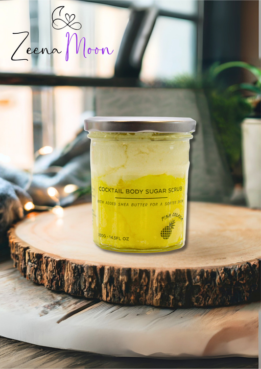 Fragranced Sugar Body Scrub - Pinacolada 300g