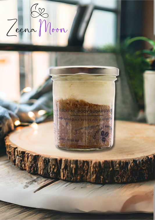 Fragranced Sugar Body Scrub - Espresso Martini 300g