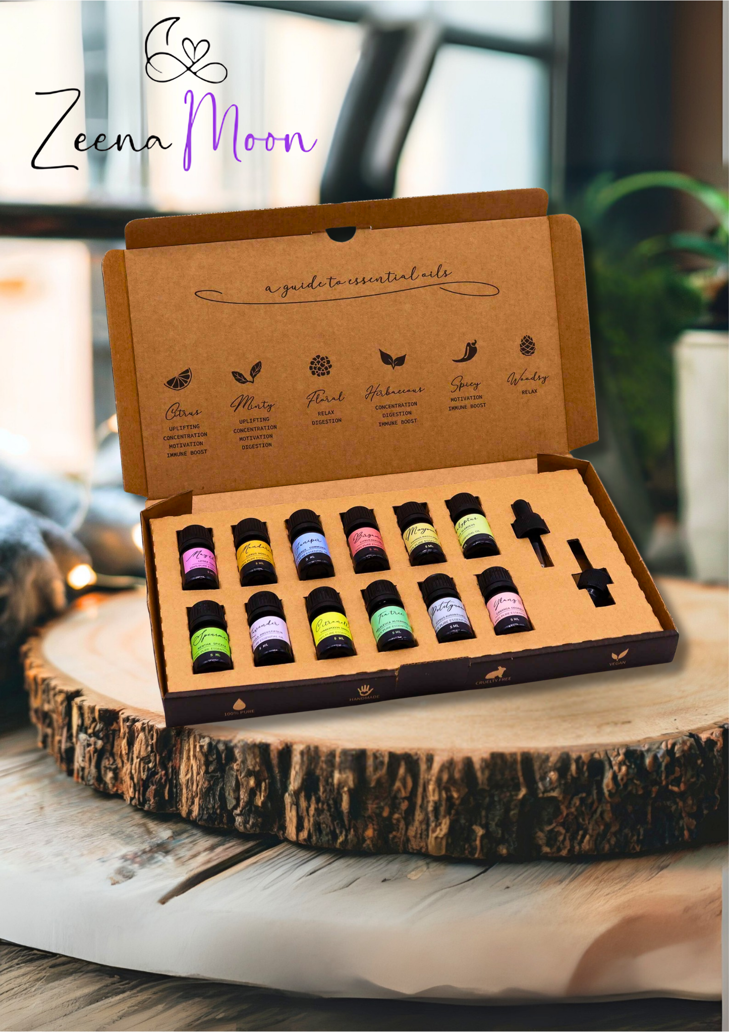 Aromatherapy Essential Oil Set - Spring