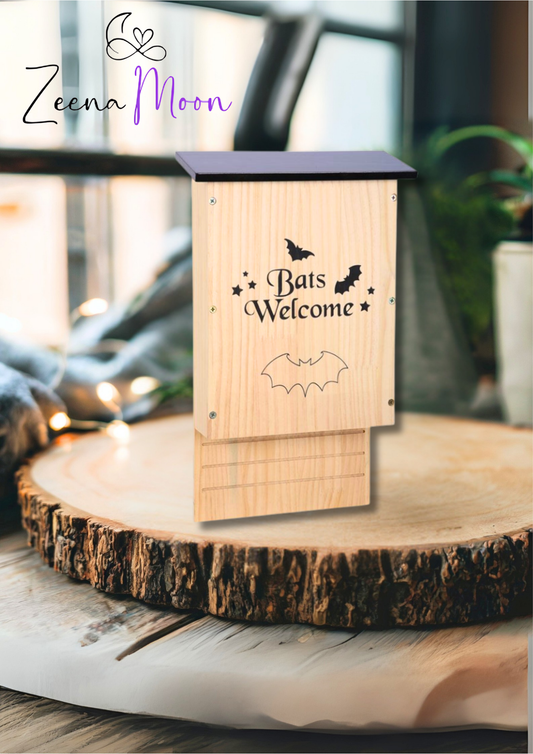 Wooden Bat House