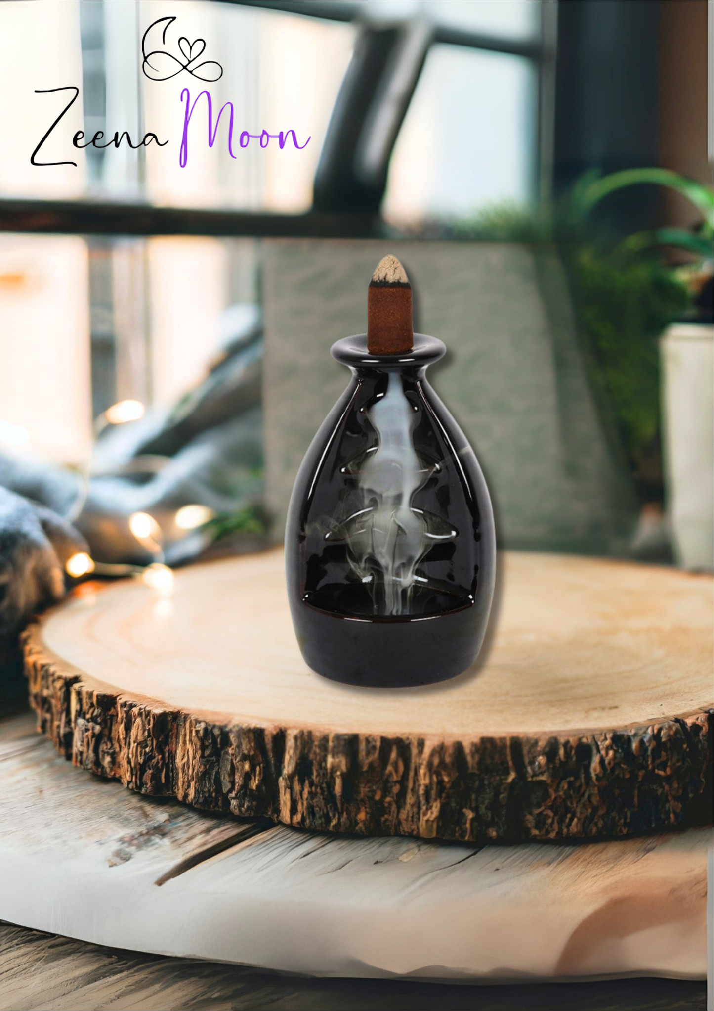 Cocoon Backflow Incense Burner
