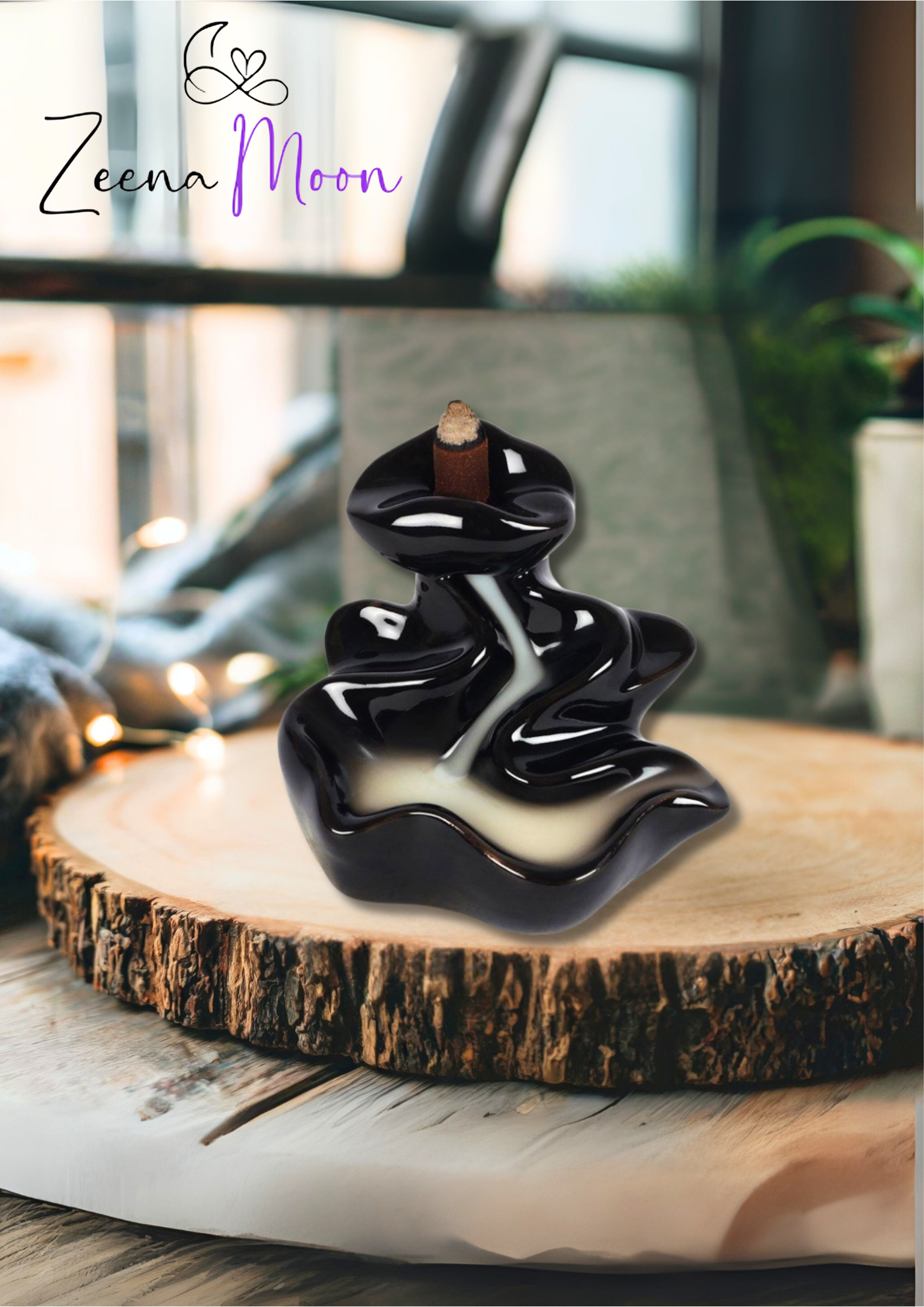 River Backflow Incense Burner