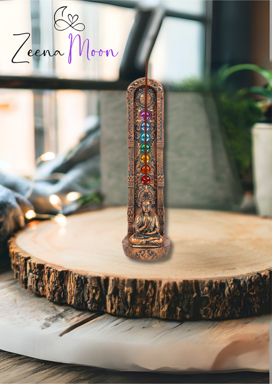 Chakra and Buddha Incense Holder