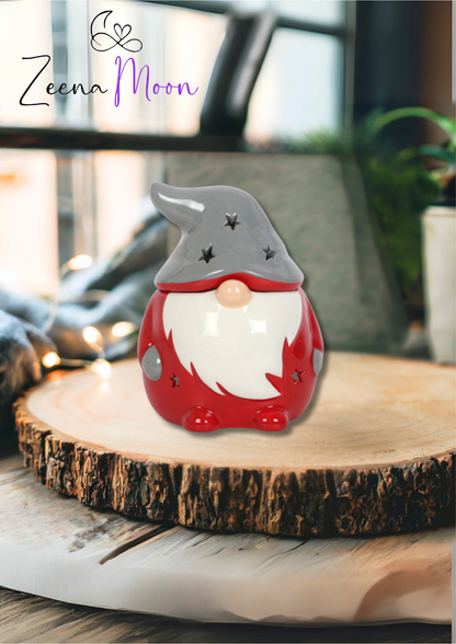 *Red and Grey Gonk Ceramic Oil Burner (4/18)