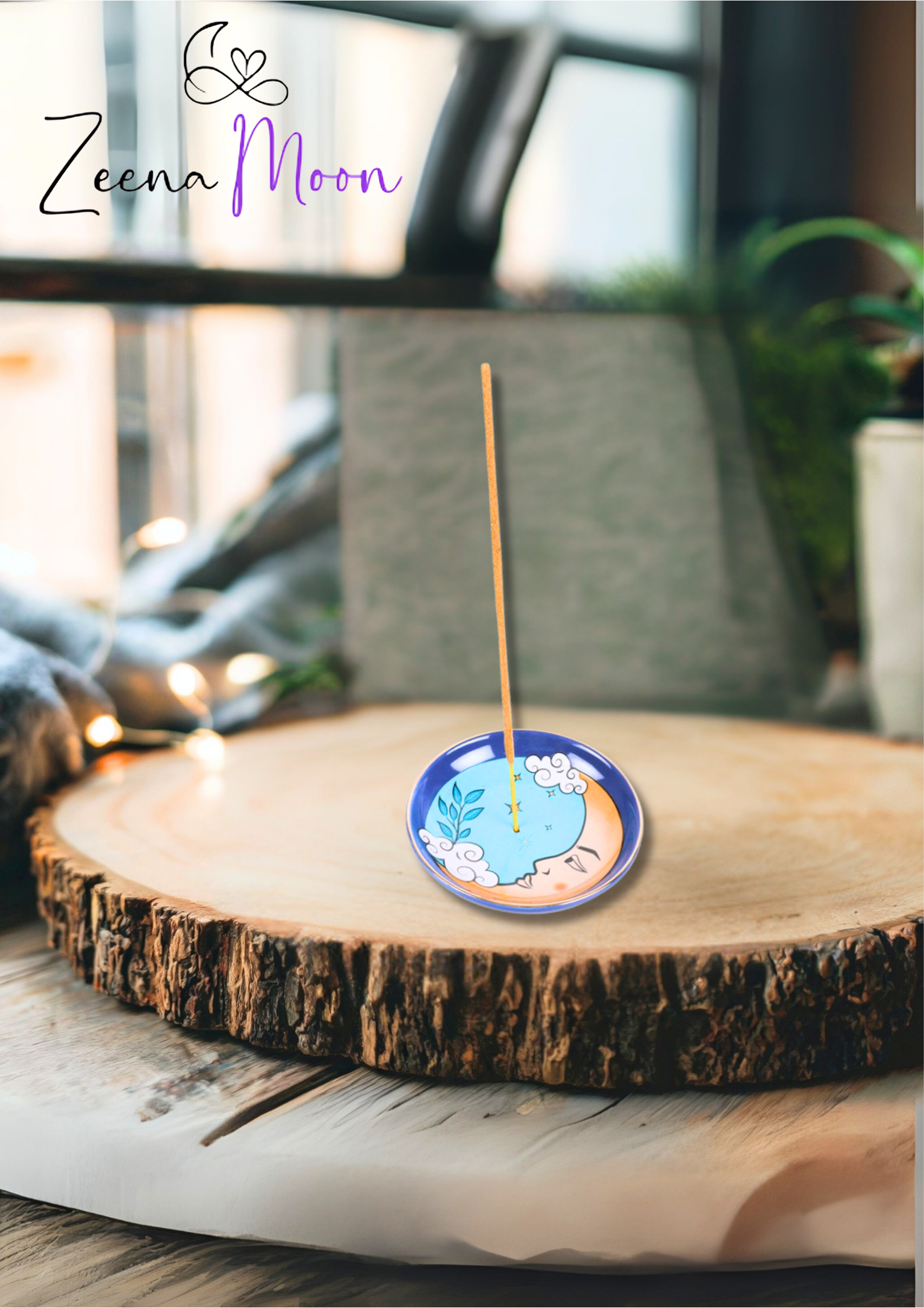 The Moon Celestial Incense Holder