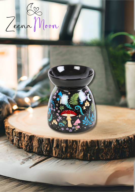 Dark Forest Print Oil Burner