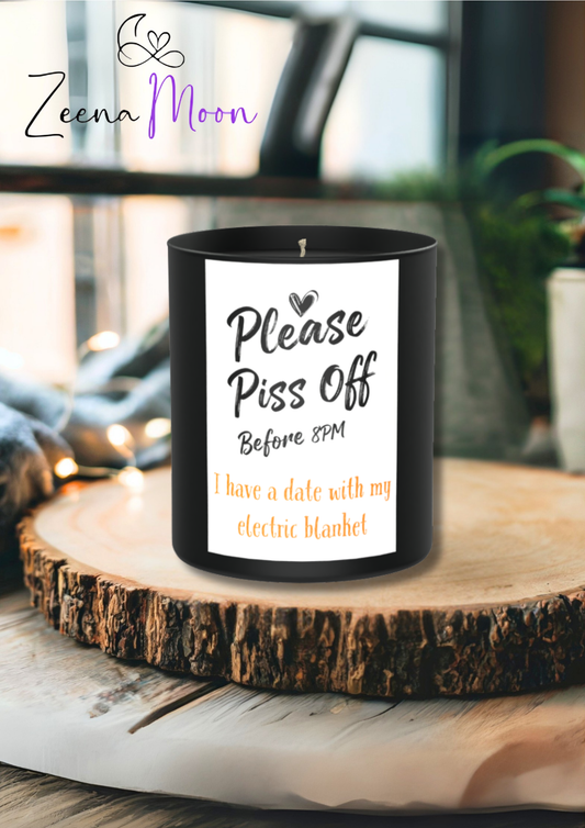 Please P*ss Off 200g Black Candle ‘Dark Noir’