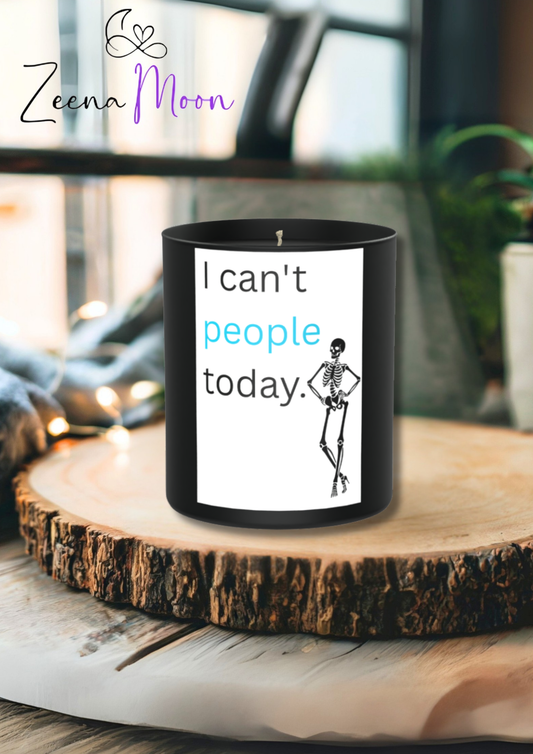 I can't people today. 200g Black Candle ‘Dark Noir’