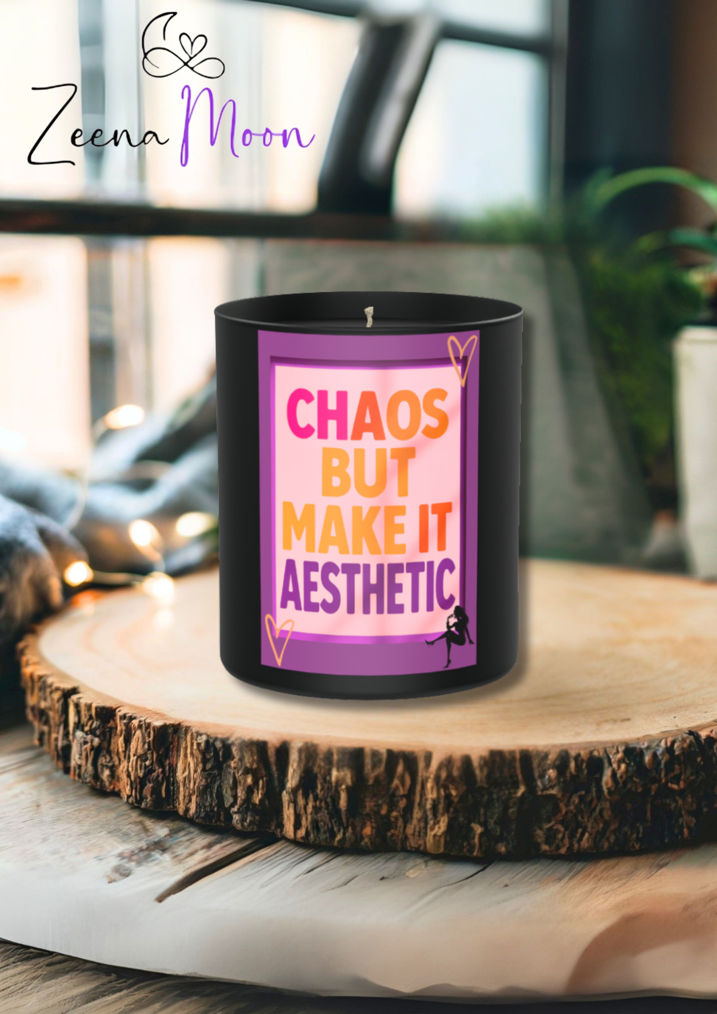 Chaos but make it 200g Black Candle ‘Dark Noir’