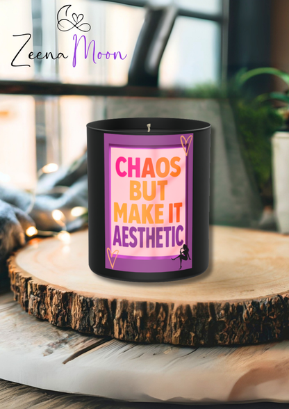 Chaos but make it 200g Black Candle ‘Dark Noir’