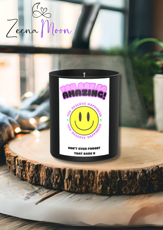You are so amazing 200g Black Candle ‘Dark Noir’