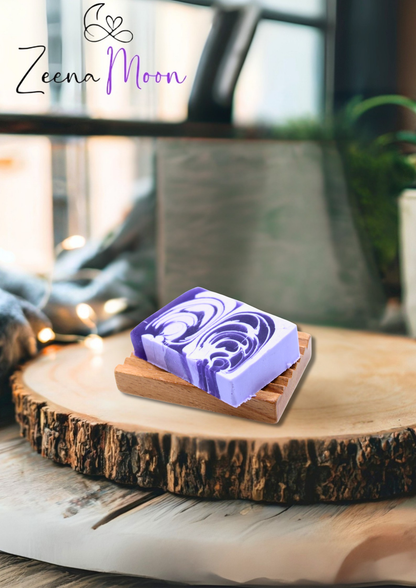Handcrafted Soap 100g Slice  - Lilac