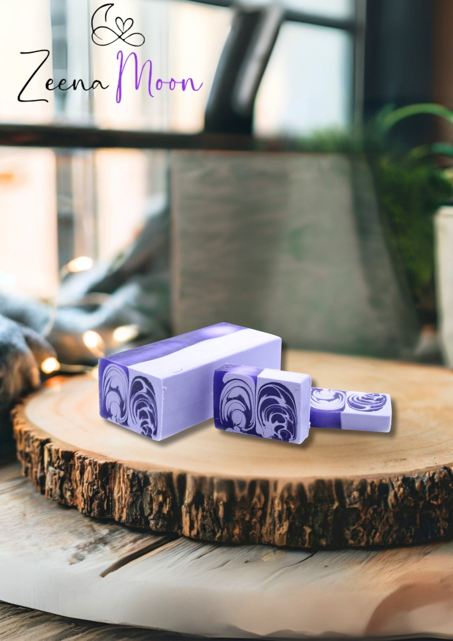 Handcrafted Soap Loaf  1.2kg  - Lilac
