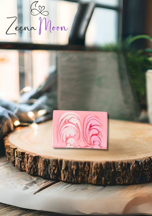 Handcrafted Soap Slice  100g  - Rose