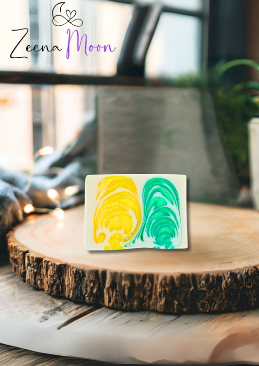 Handcrafted Soap Slice  100g  - Citrus