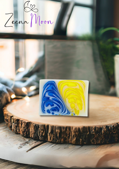 Handcrafted Soap Slice  100g  - Jasmine & Greentea