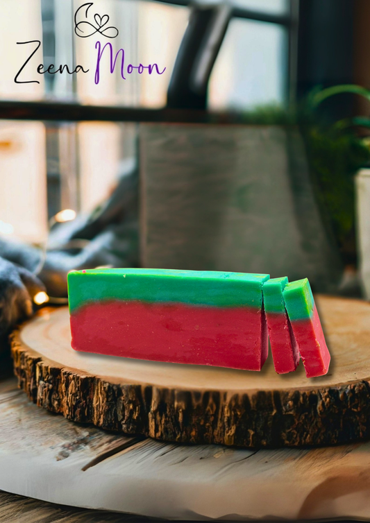 Watermelon - Olive Oil Soap Loaf