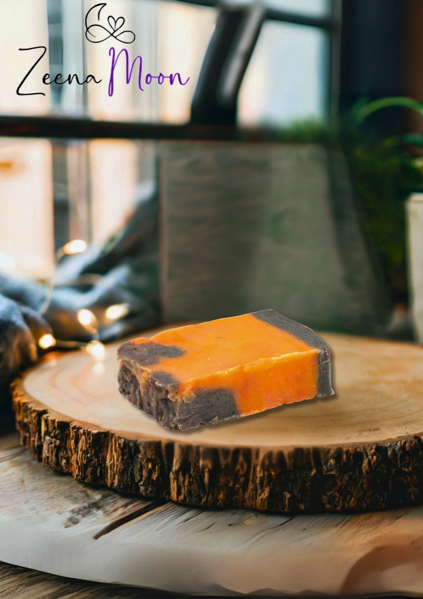 Cinnamon & Orange - Olive Oil Soap - SLICE approx 100g