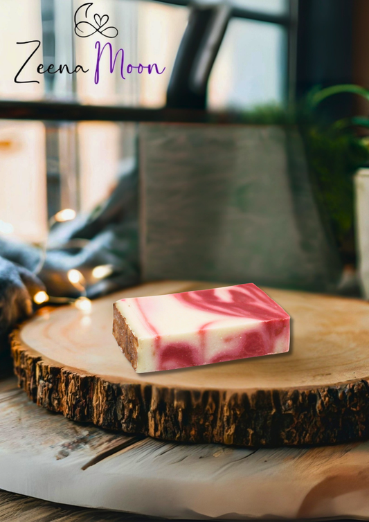 Red Clay - Olive Oil Soap - SLICE approx 100g