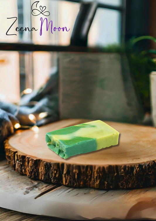Aloe Vera - Olive Oil Soap - SLICE approx 100g