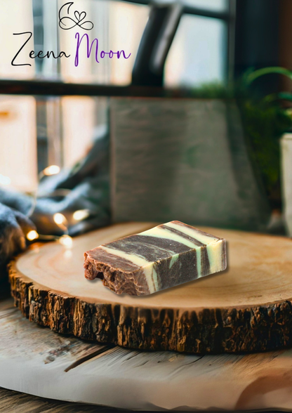 Cinnamon - Olive Oil Soap - SLICE approx 100g