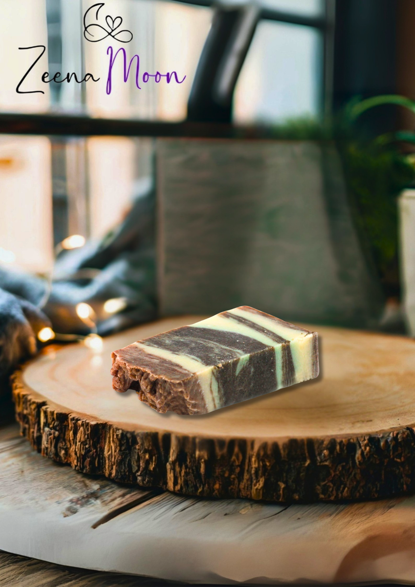 Cinnamon - Olive Oil Soap - SLICE approx 100g
