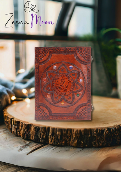 Huge Tomb Book -  Charkra Stones Dragon Mandala 100 Pages - 25x34cm