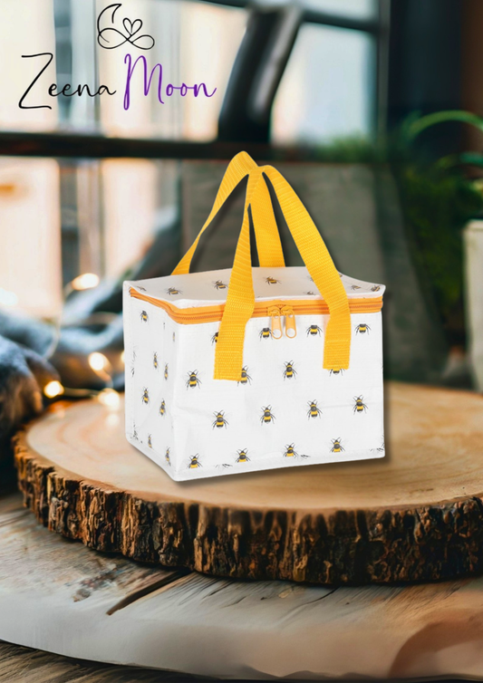 Bee Print Lunch Bag