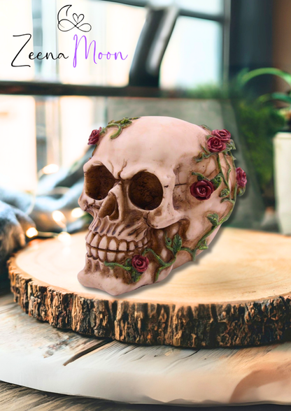 Skull with Roses - Random Design