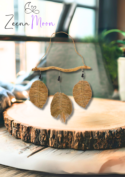 Three Piece Raffa Leaves 46x53cm