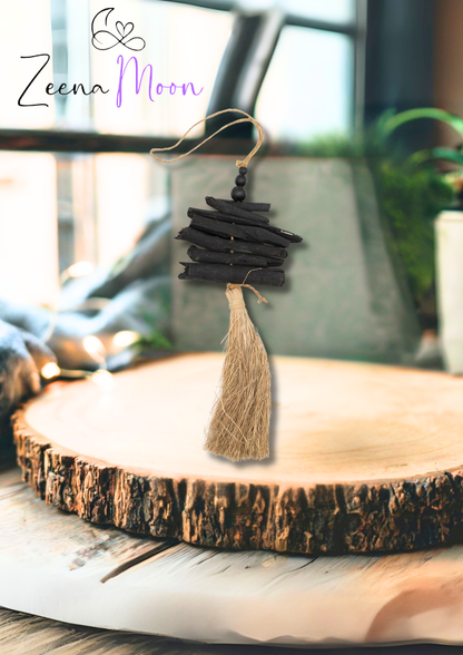 Hanging  Driftwood Tassel 42cm