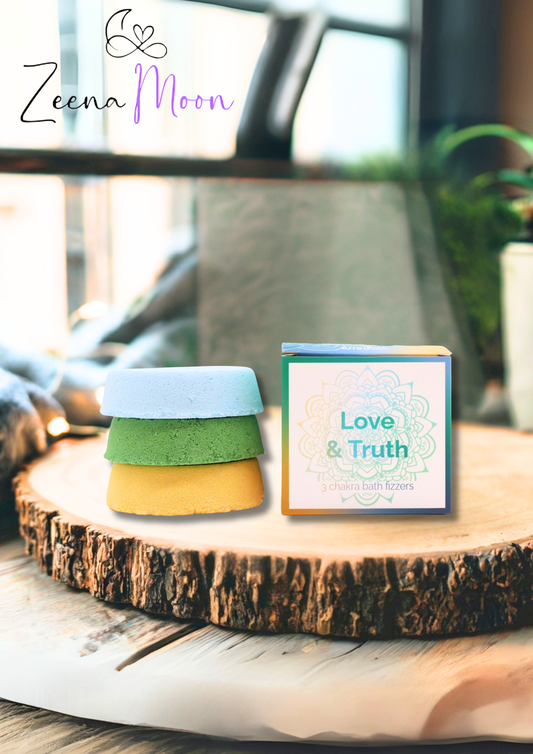 Chakra Bath Fizz - Small box - Love & Truth