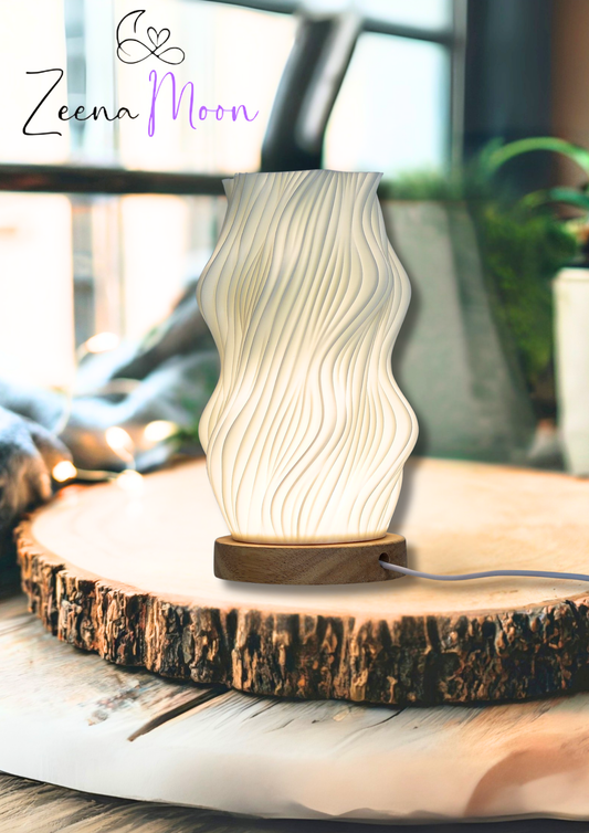 New Wave Lamp - USB (C) - 3 settings - Star Twisted