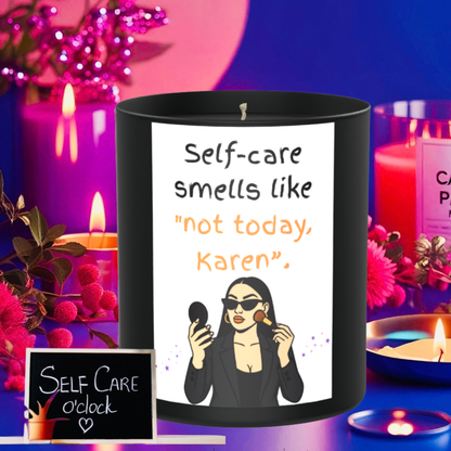Not Today Karen 200g Black Candle ‘Dark Noir’