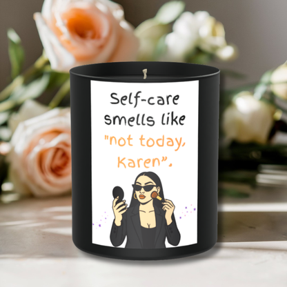 Not Today Karen 200g Black Candle ‘Dark Noir’