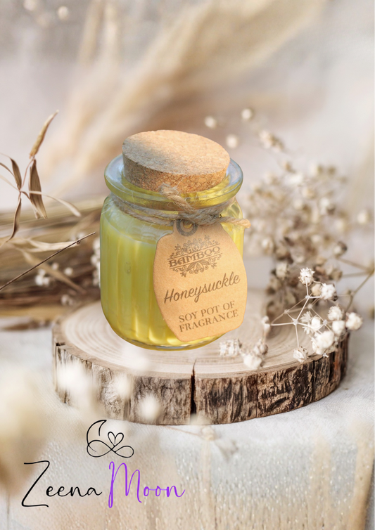 Honeysuckle Soy Pot of Fragrance Candle
