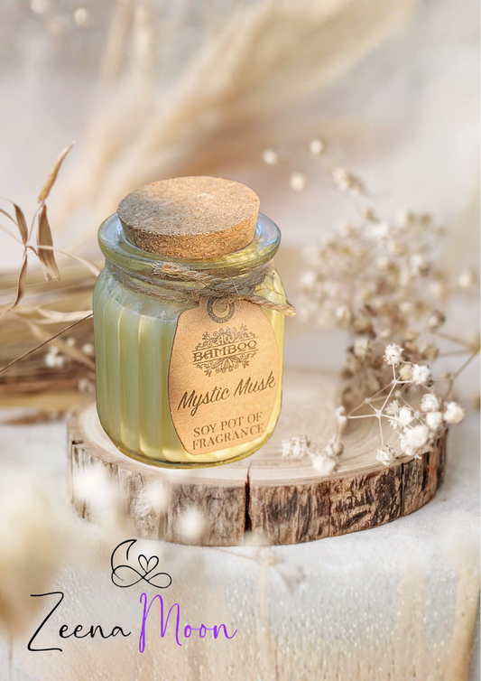 Mystic Musk Soy Pot of Fragrance Candles
