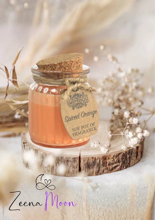 Spiced Orange Soy Pot of Fragrance Candles