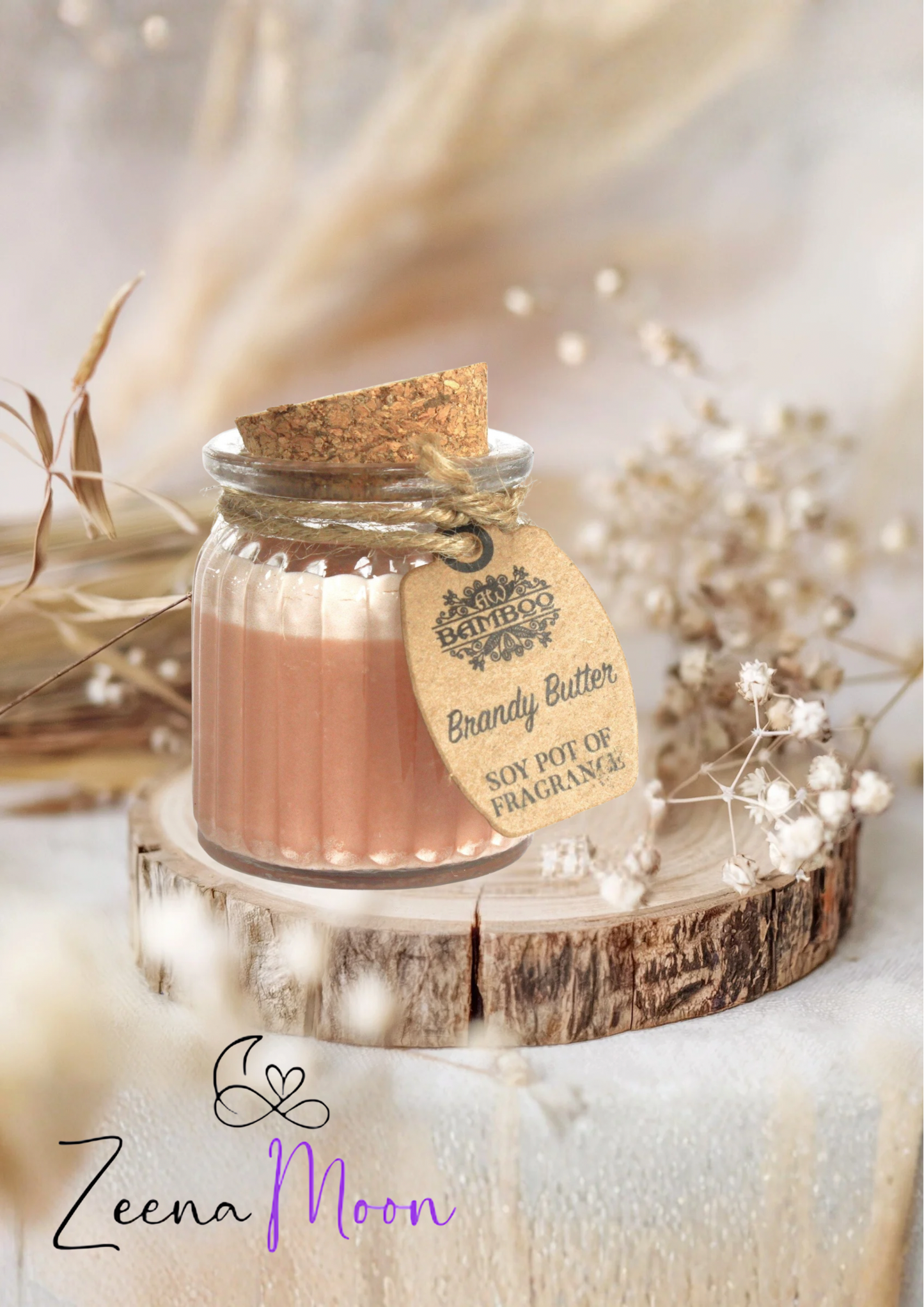 Brandy Butter Soy Pot of Fragrance Candles