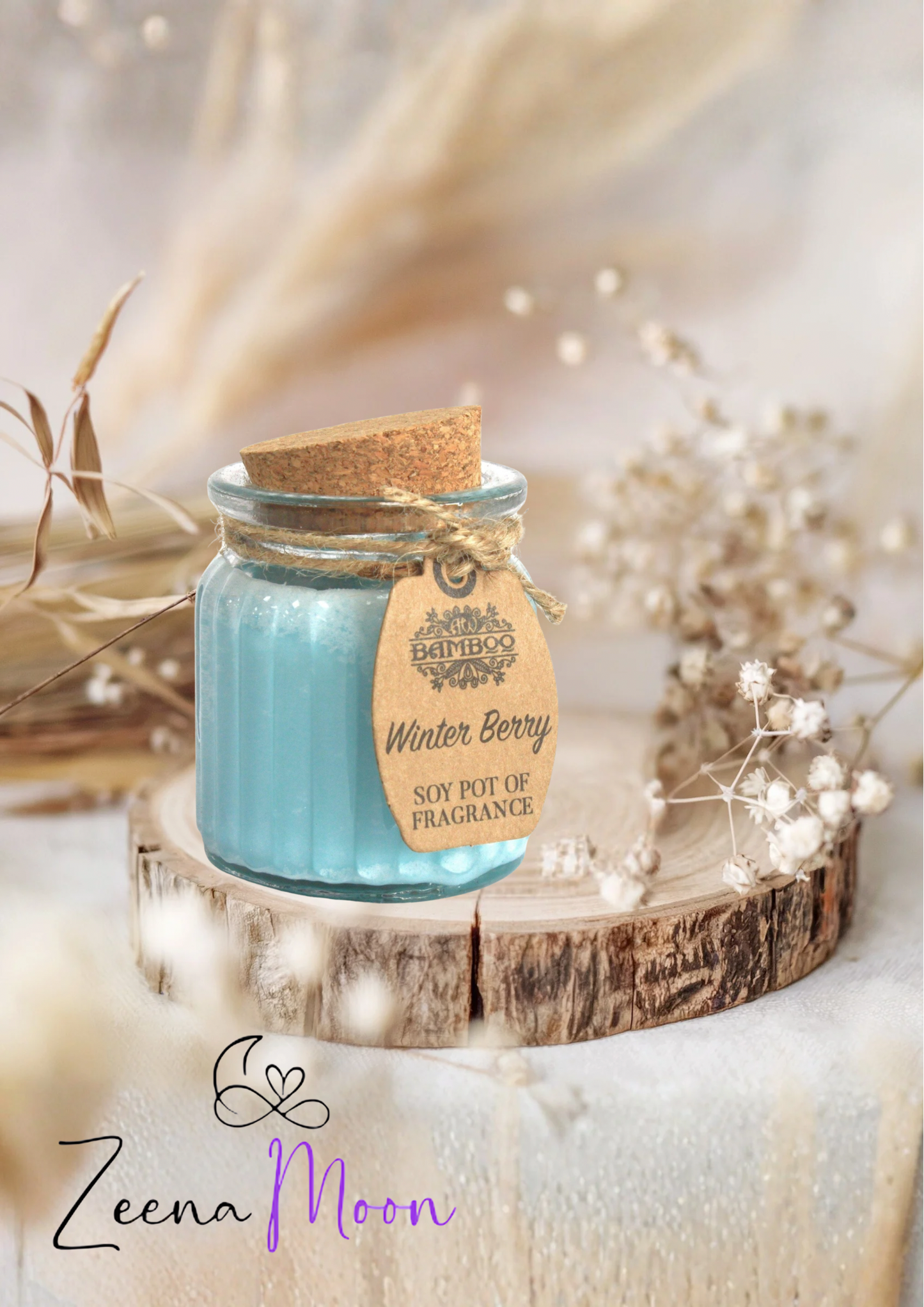 Winter Berry Soy Pot of Fragrance Candles
